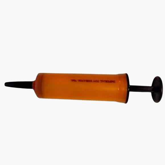 Manual Balloon Inflator Hand Pump Party Decoration Tool Orange Black - Picture 1 of 5